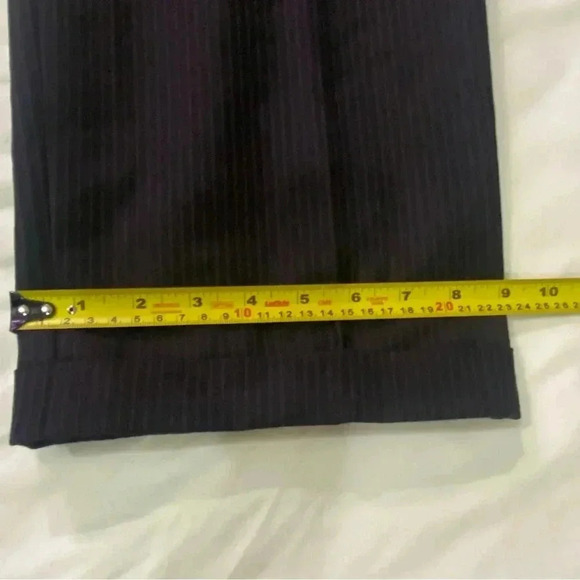 Ermenegildo Zegna  men’s vintage dark brown striped preppy casual luxury suit 54 - Picture 9 of 16